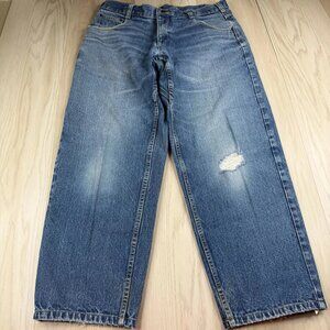 C.C. Filson Co. Mens Denim Blue Distressed Y2K Faded Straight Jeans Size 36